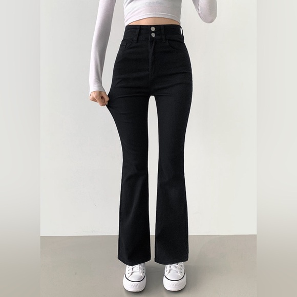 Bokplace high waisted black jeans - Picture 5 of 8